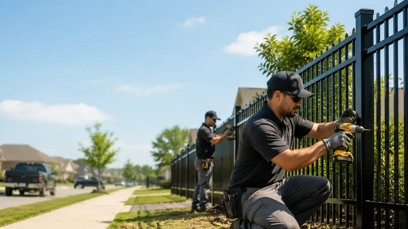 Metal Fence Installation in Cromwell, CT